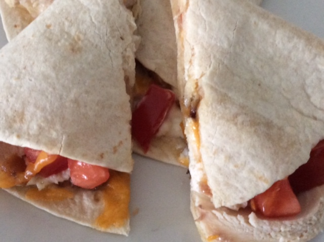 Recipe Chicken Club Quesadillas