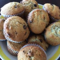 Three-Banana Muffins