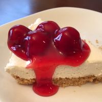 NO BAKE Cherry Cheesecake