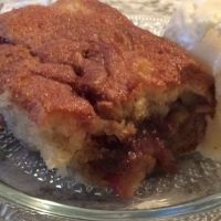 Rhubarb Lunar Dessert Cake