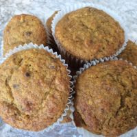 Orange Date Muffins