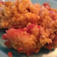 Strawberry Pear Crumble