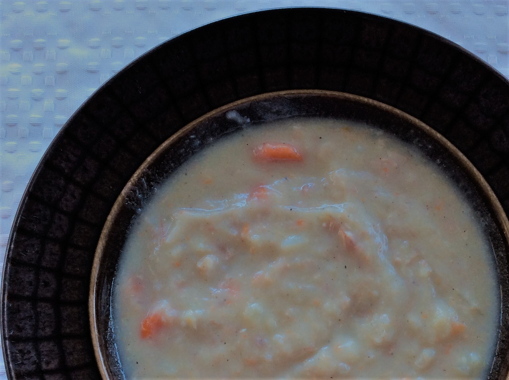 ham soup with filter